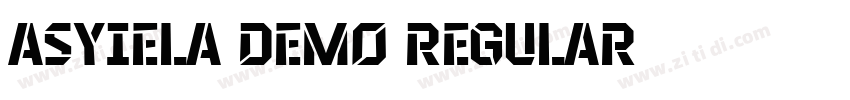 Asyiela Demo Regular字体转换 Asyiela Demo Regular字体转换